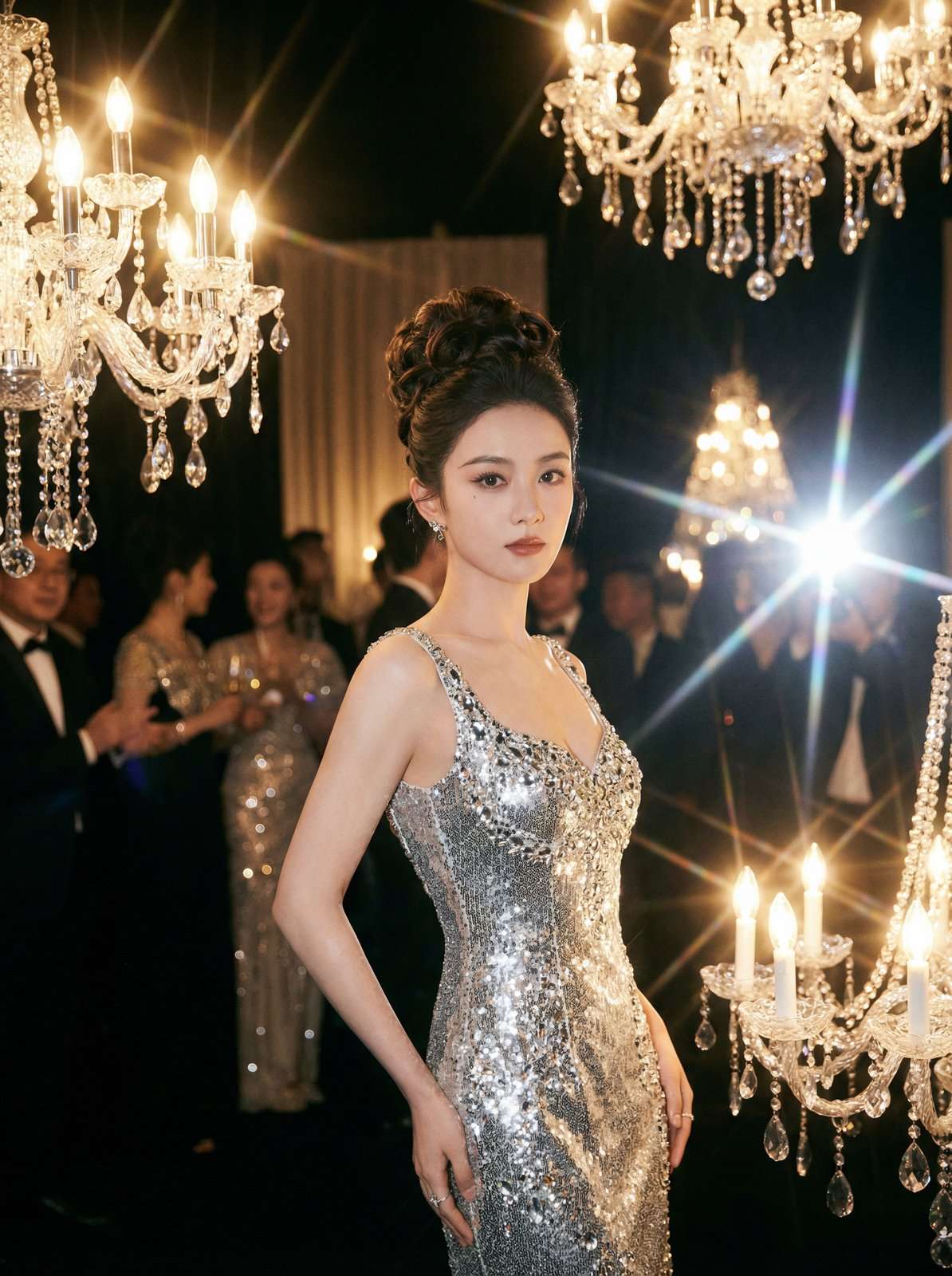 抖荫短视频白鹿写真视频