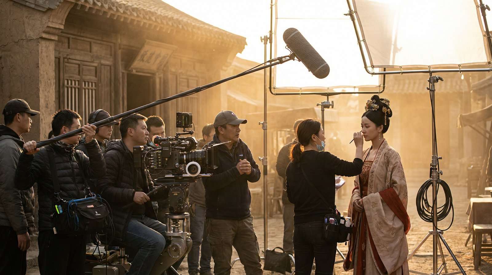 抖荫短视频影视制作幕后视频